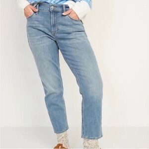 Old Navy Mid-Rise Built in Warm Boyfriend Jeans dark wash Size 20 plus size